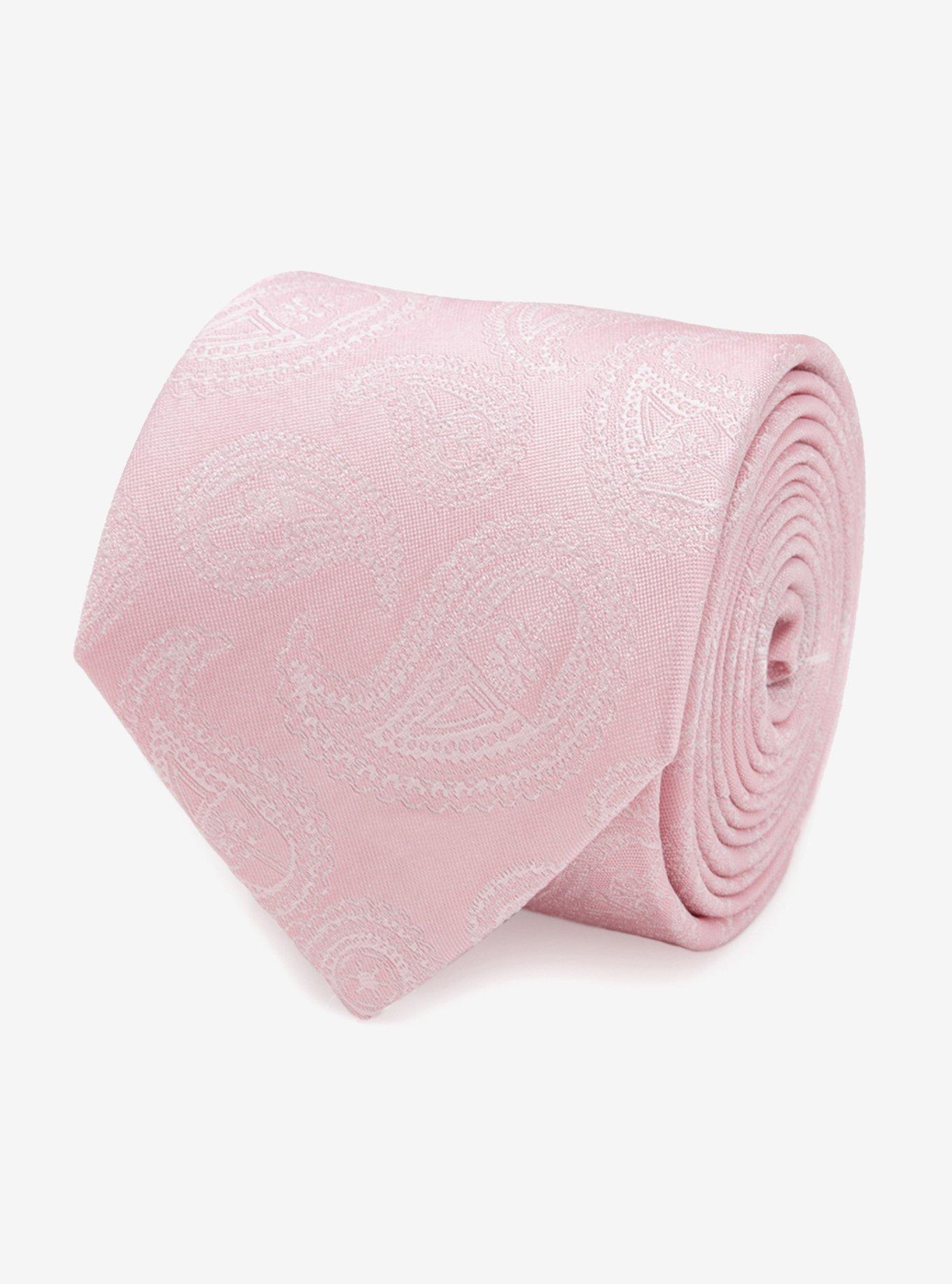 Star Wars Darth Vader Paisley Pink Silk Tie, , hi-res