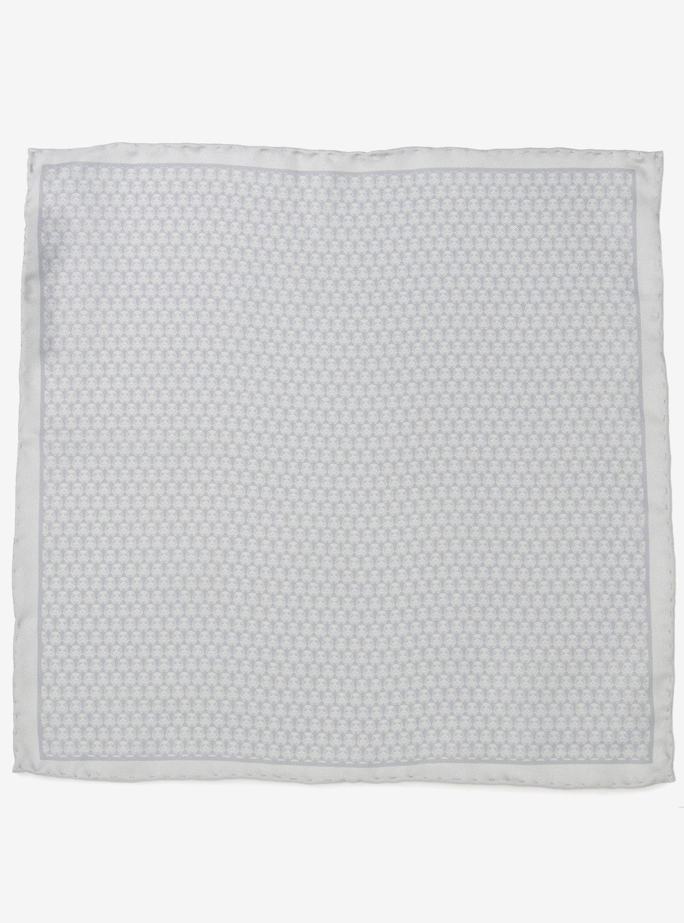 Star Wars Stormtrooper White Silk Pocket Square, , hi-res