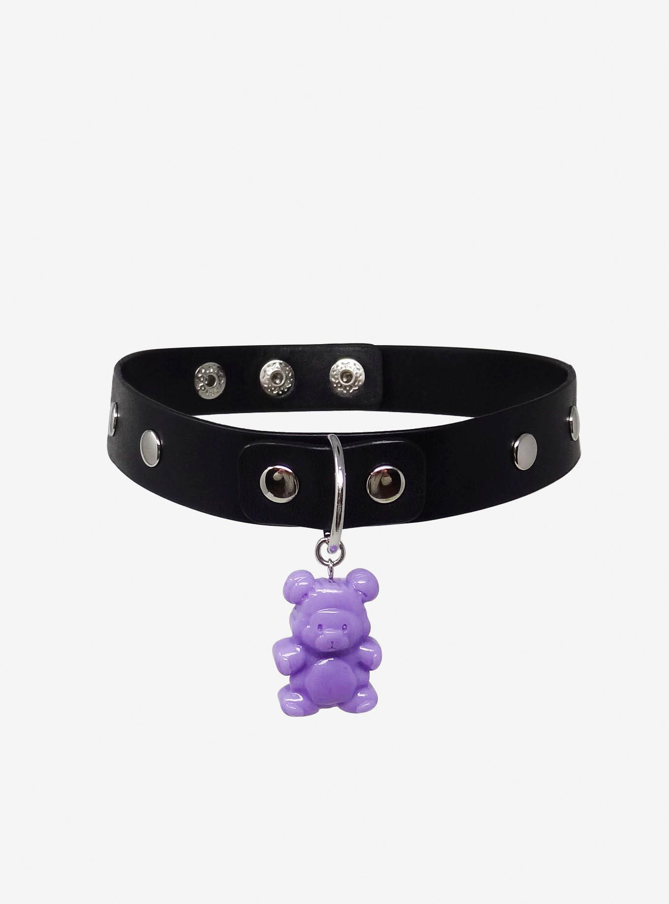 Purple Candy Bear Choker | Hot Topic