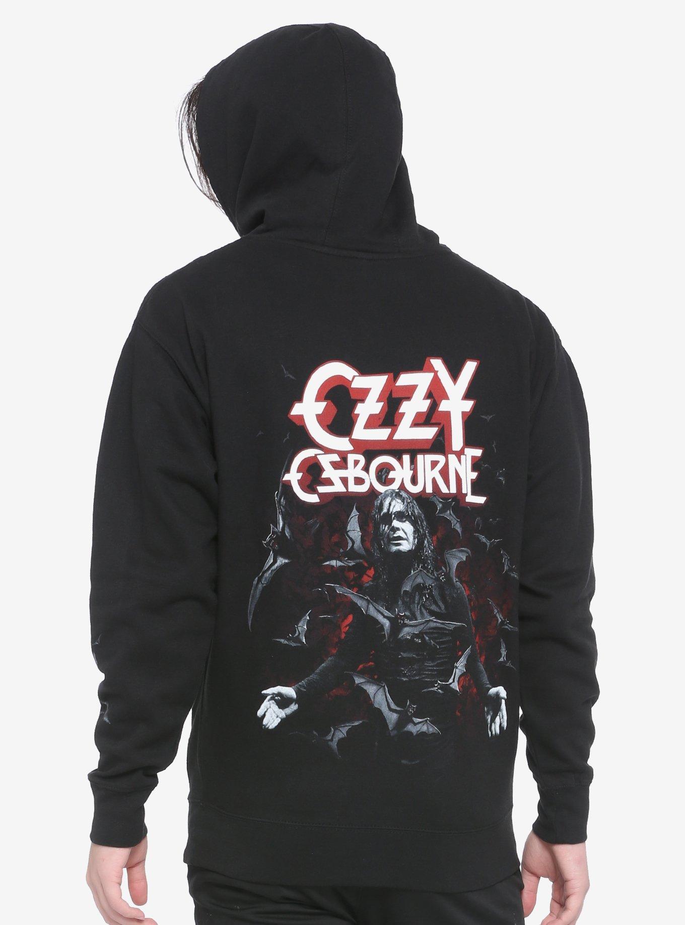 Ozzy Osbourne Bats Hoodie, BLACK, hi-res