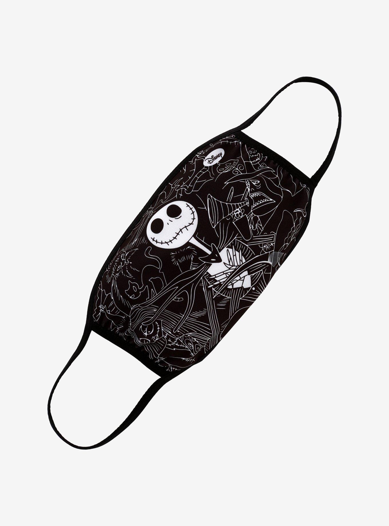 The Nightmare Before Christmas Jack Sketch Fashion Face Mask, , hi-res