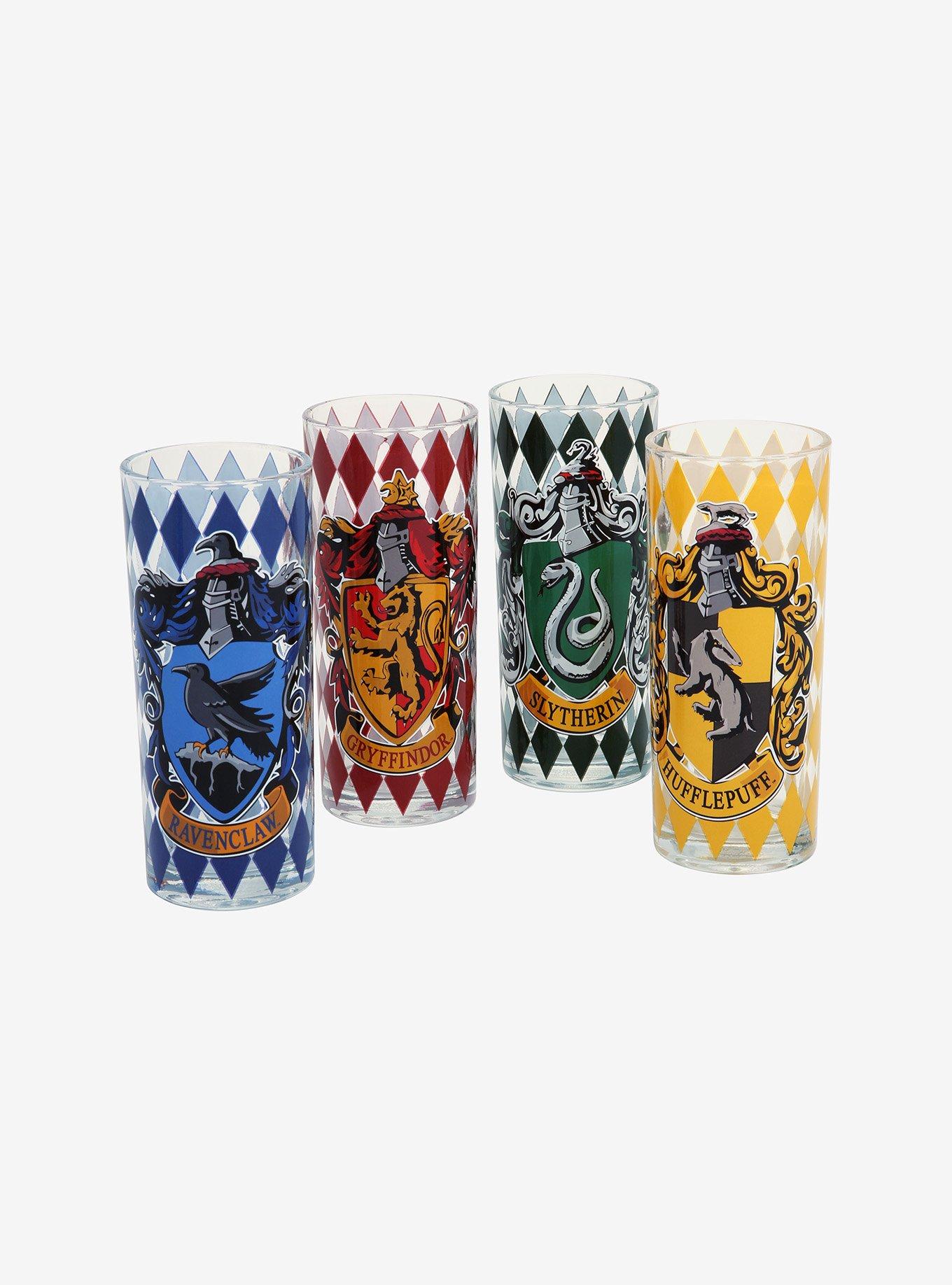 Harry Potter Hogwarts House Diamond Glass Set, , hi-res