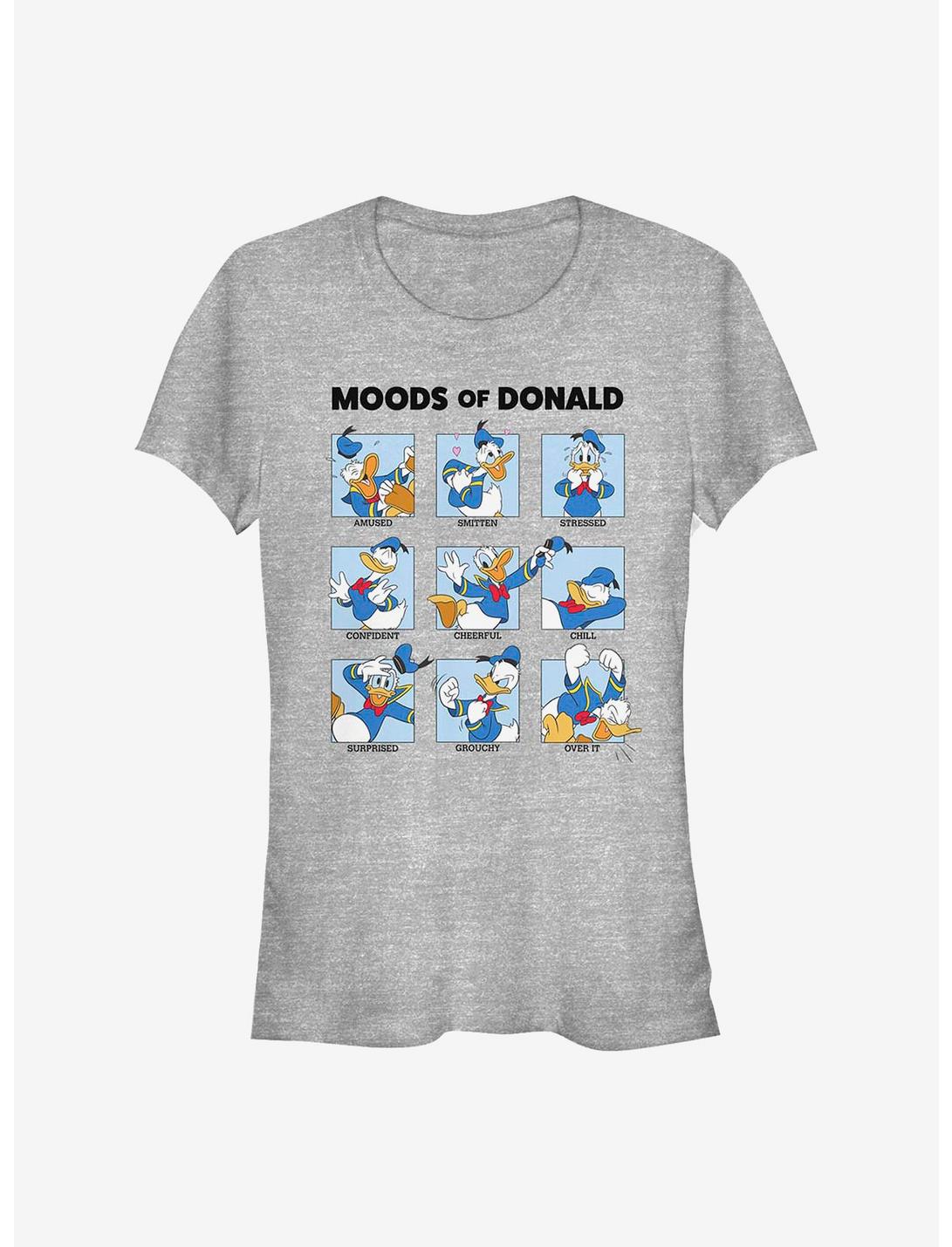 Disney Donald Duck Donald Moods Girls T-Shirt, ATH HTR, hi-res
