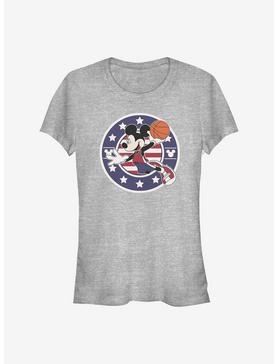 Disney Mickey Mouse Basketball Americana Girls T-Shirt, , hi-res
