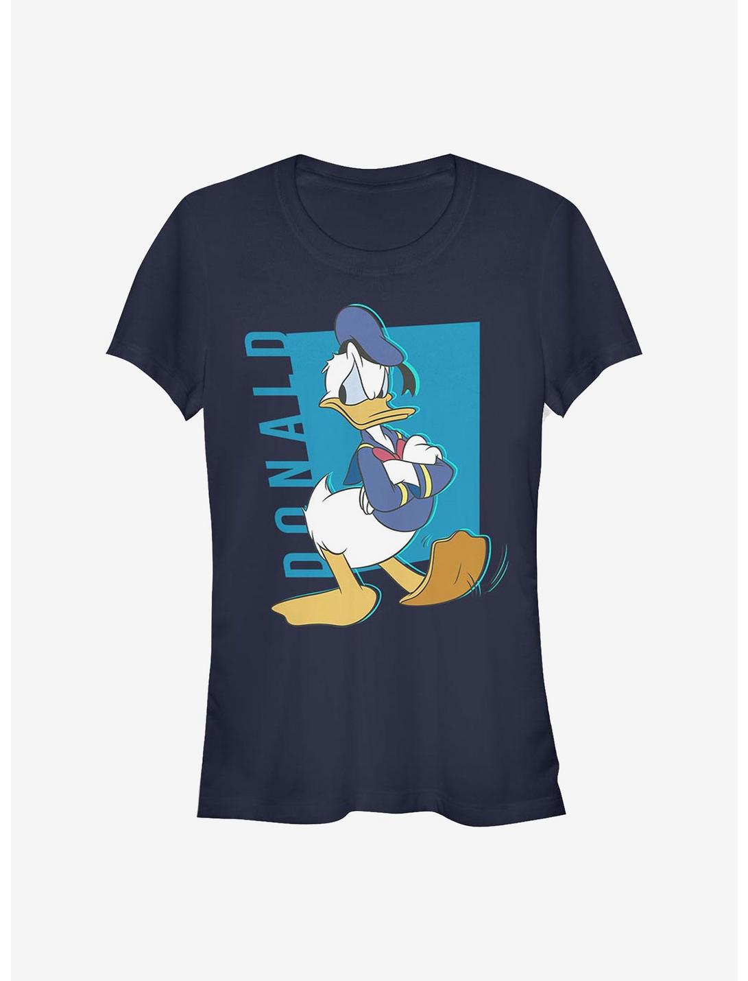 Disney Donald Duck Donald Pop Girls T-Shirt, NAVY, hi-res