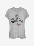 Disney Mickey Mouse Comic Mouse Girls T-Shirt, ATH HTR, hi-res