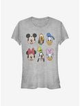 Disney Mickey Mouse & Friends Always Trending Stack Girls T-Shirt, ATH HTR, hi-res
