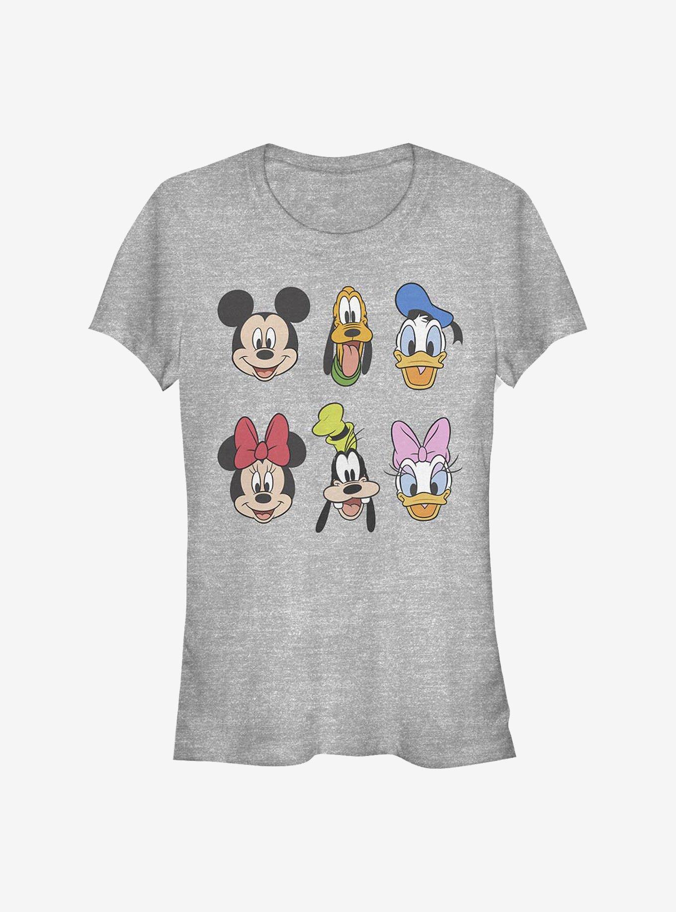 Disney Mickey Mouse & Friends Always Trending Stack Girls T-Shirt, ATH HTR, hi-res