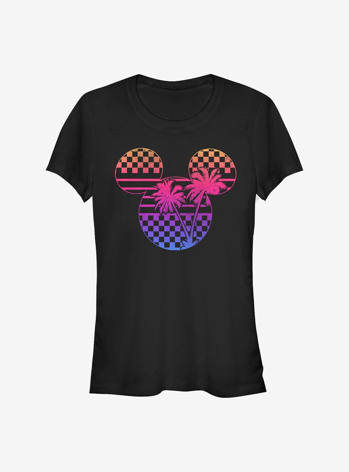 Disney Mickey Mouse Roadster Palm Girls T-Shirt