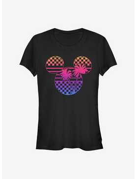 Disney Mickey Mouse Roadster Palm Mickey Girls T-Shirt, , hi-res