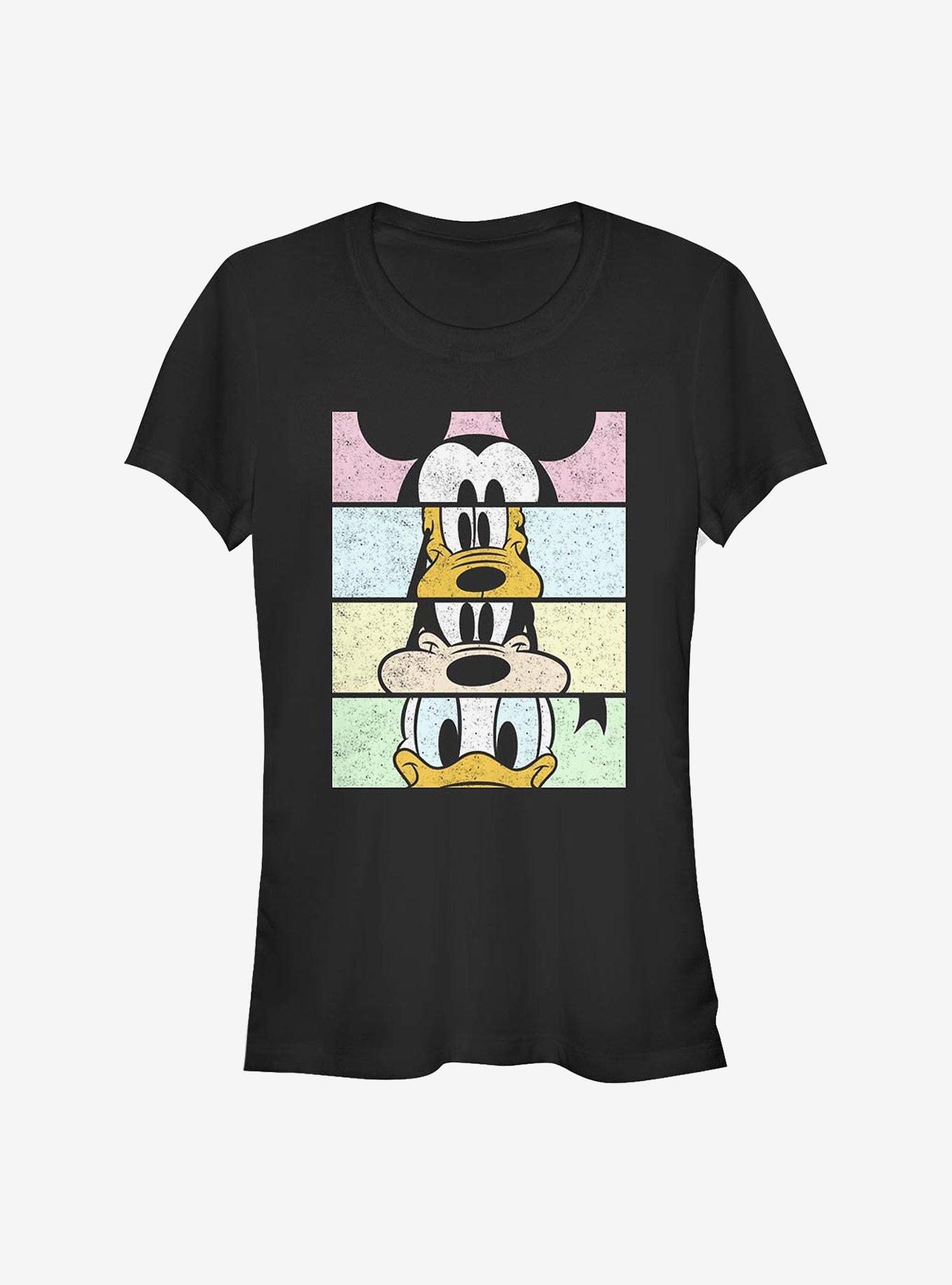 Disney Mickey Mouse Crew Faces Girls T-Shirt, , hi-res