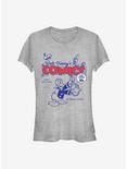 Disney Donald Duck Donalds Comic Cover Girls T-Shirt, ATH HTR, hi-res