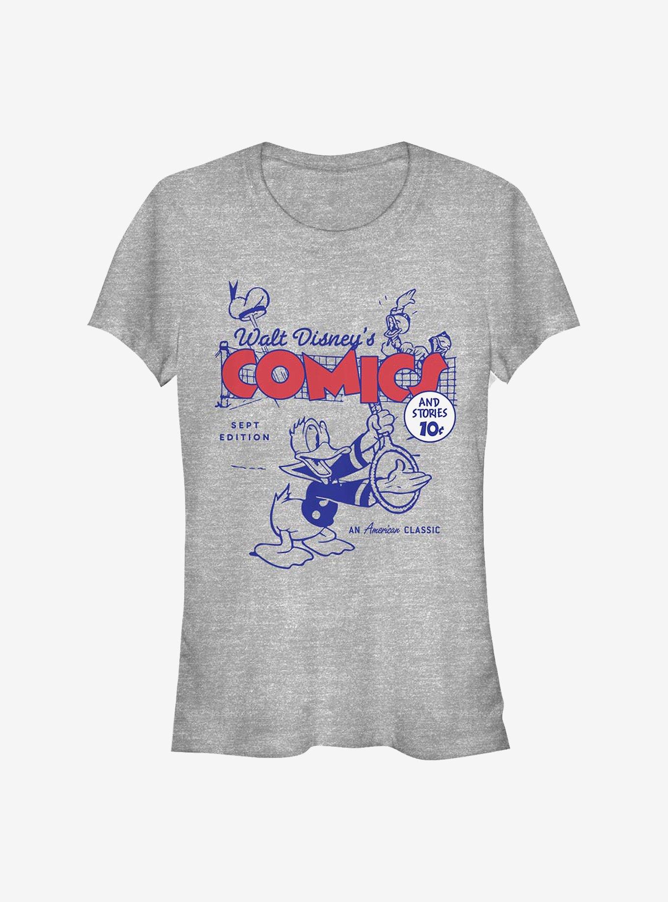 Disney Donald Duck Donalds Comic Cover Girls T-Shirt, , hi-res