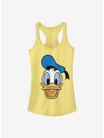 Disney Donald Duck Big Face Donald Girls Tank, BANANA, hi-res