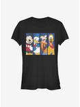 Disney Mickey Mouse Bro Time Girls T-Shirt, BLACK, hi-res