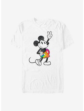 Disney Mickey Mouse Tie Dye Mickey Stroked T-Shirt, , hi-res