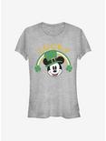 Disney Mickey Mouse Lucky Mickey Girls T-Shirt, ATH HTR, hi-res