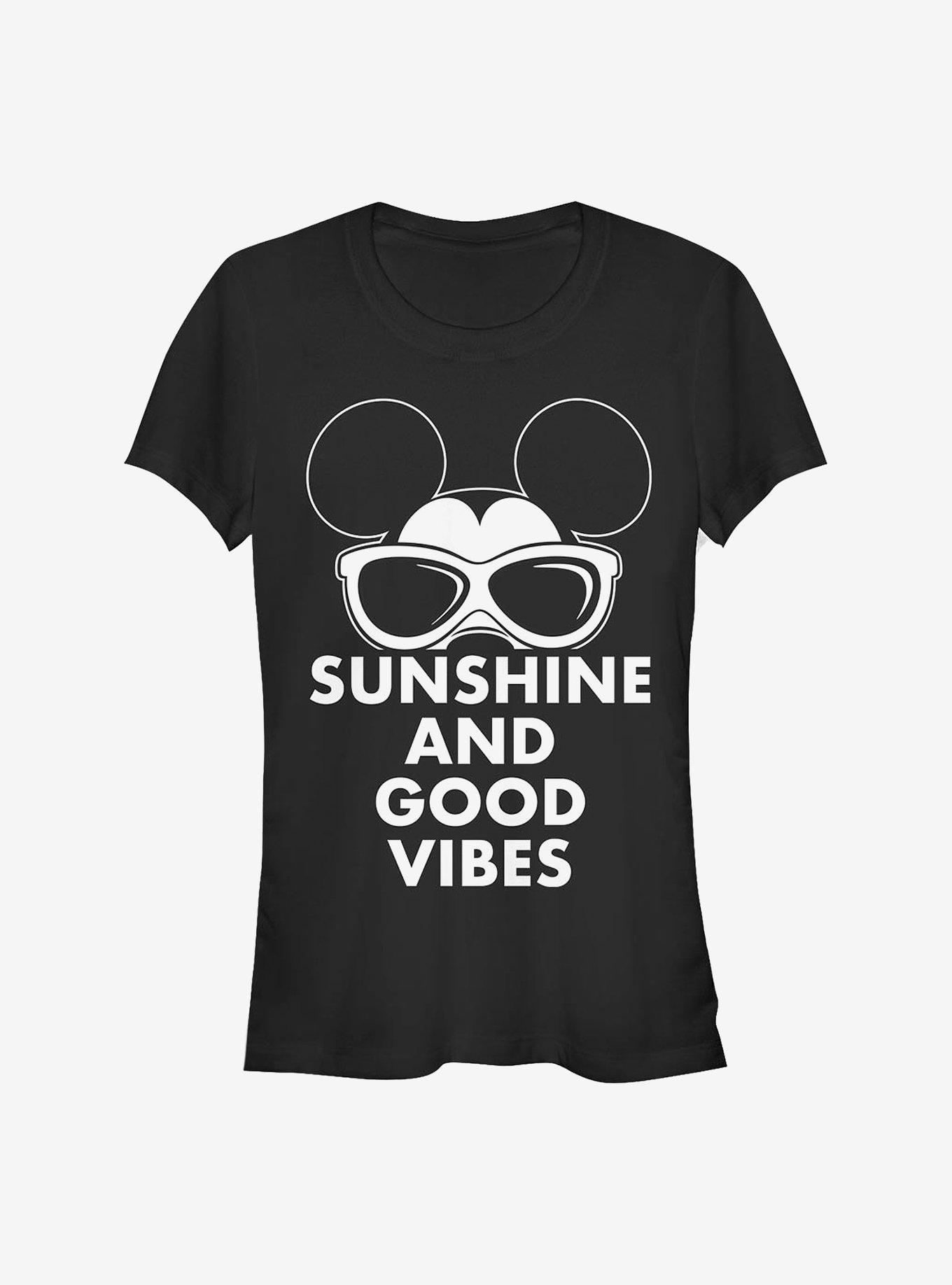 Disney Mickey Mouse Mickey Sunshine Girls T-Shirt, BLACK, hi-res