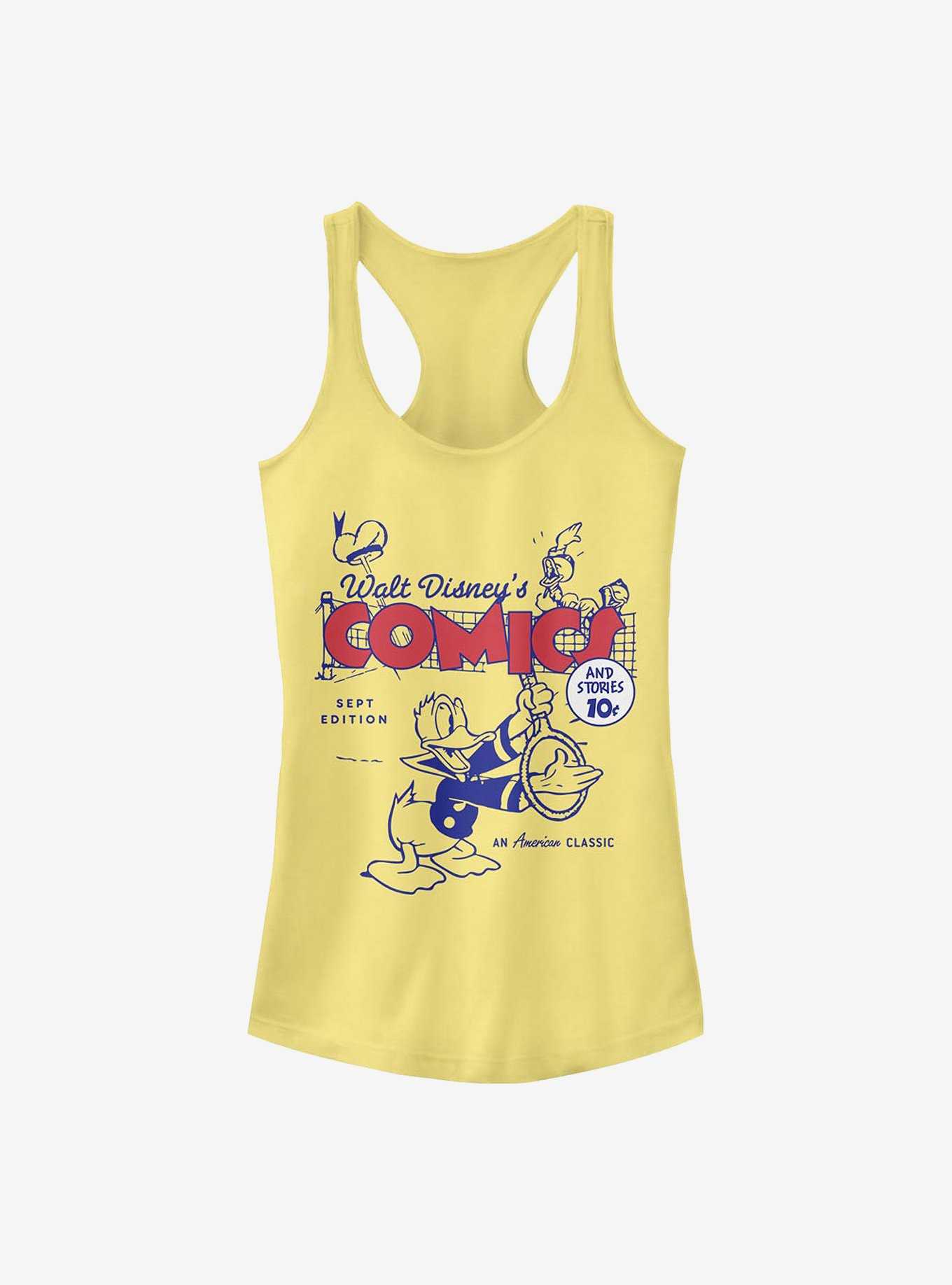 Disney Donald Duck Donalds Comic Cover Girls Tank, , hi-res