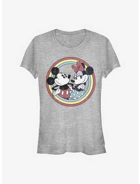 Disney Mickey Mouse Mickey Minnie Circle Girls T-Shirt, , hi-res