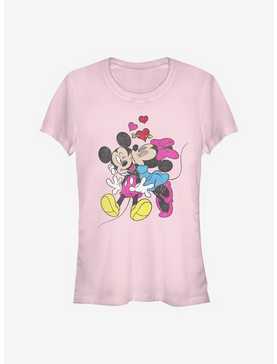 Disney Mickey Mouse & Minnie Mouse Love Girls T-Shirt, , hi-res