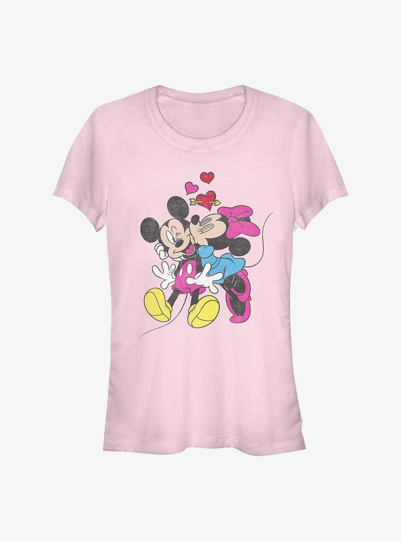 Disney Mickey Mouse & Minnie Mouse Love Girls T-Shirt, , hi-res