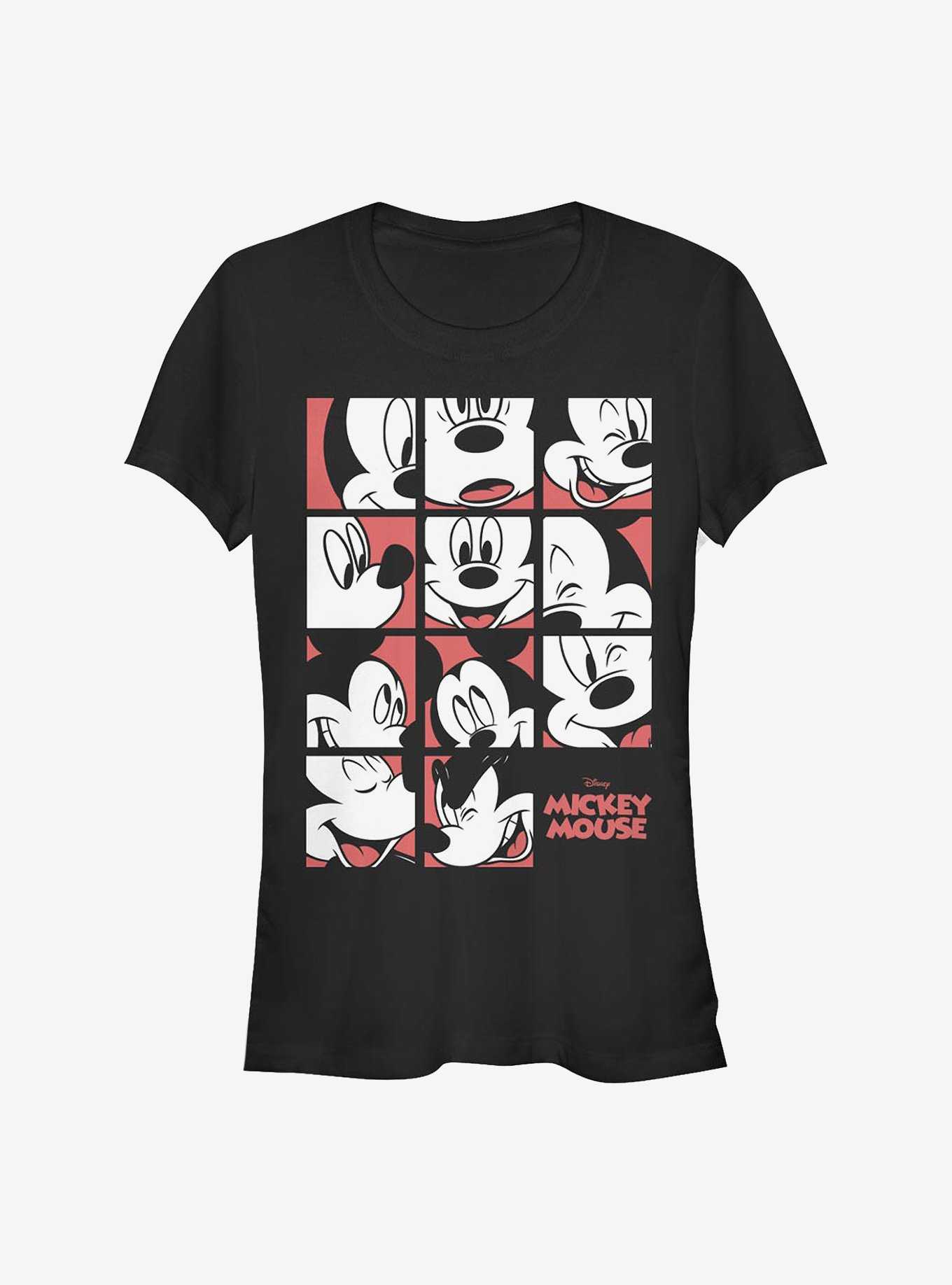 Disney Mickey Mouse Mickey Mouse Expression Grid Girls T-Shirt, , hi-res