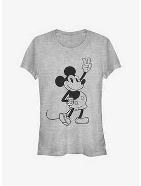 Disney Mickey Mouse Simple Mickey Outline Girls T-Shirt, , hi-res