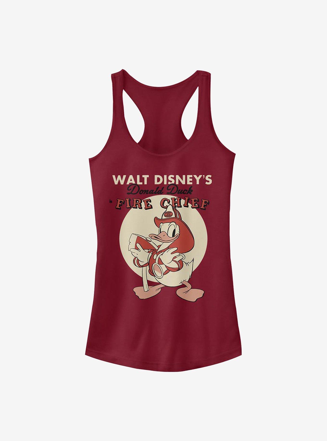 Disney Donald Duck Vintage Fireman Donald Girls Tank, , hi-res