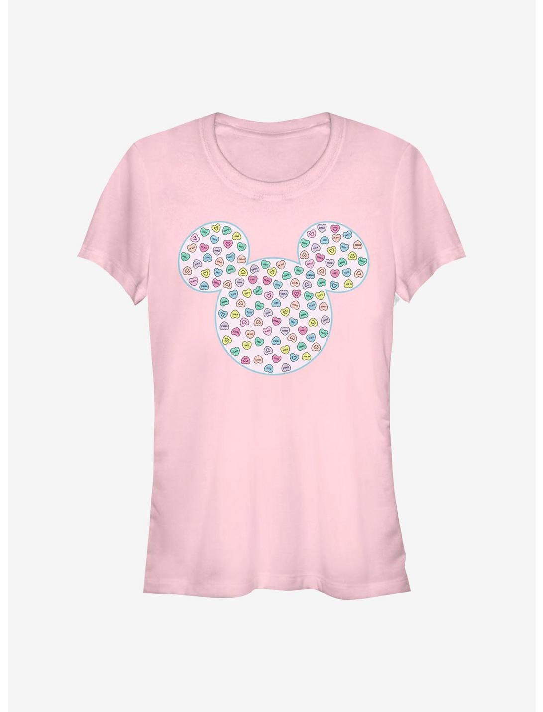 Disney Mickey Mouse Mickey Candy Ears Girls T-Shirt, LIGHT PINK, hi-res
