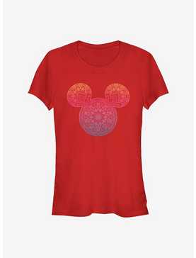 Disney Mickey Mouse Mickey Mandala Fill Girls T-Shirt, , hi-res