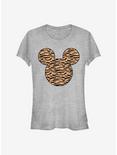 Disney Mickey Mouse Mickey Tiger Fill Girls T-Shirt, ATH HTR, hi-res