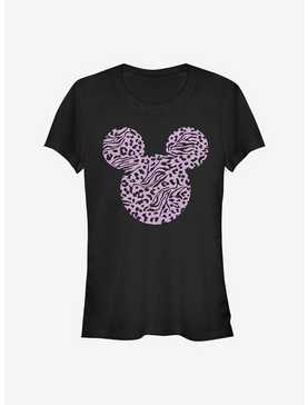 Disney Mickey Mouse Mickey Zebra Cheeta Fill Girls T-Shirt, , hi-res