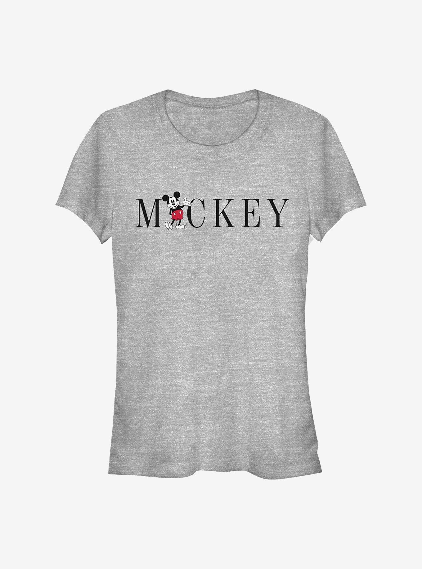 Disney Mickey Mouse Simply Mickey Girls T-Shirt - GREY | Hot Topic