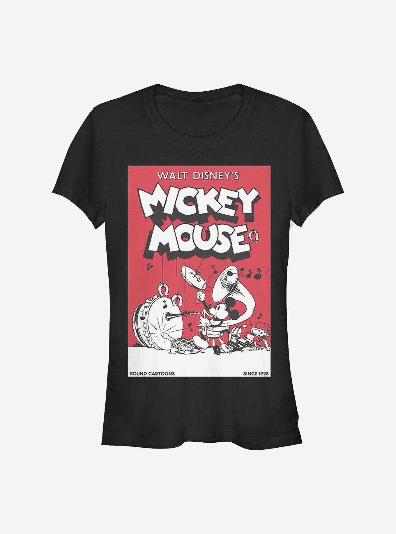 Disney Mickey Mouse Band Comic Girls T-Shirt