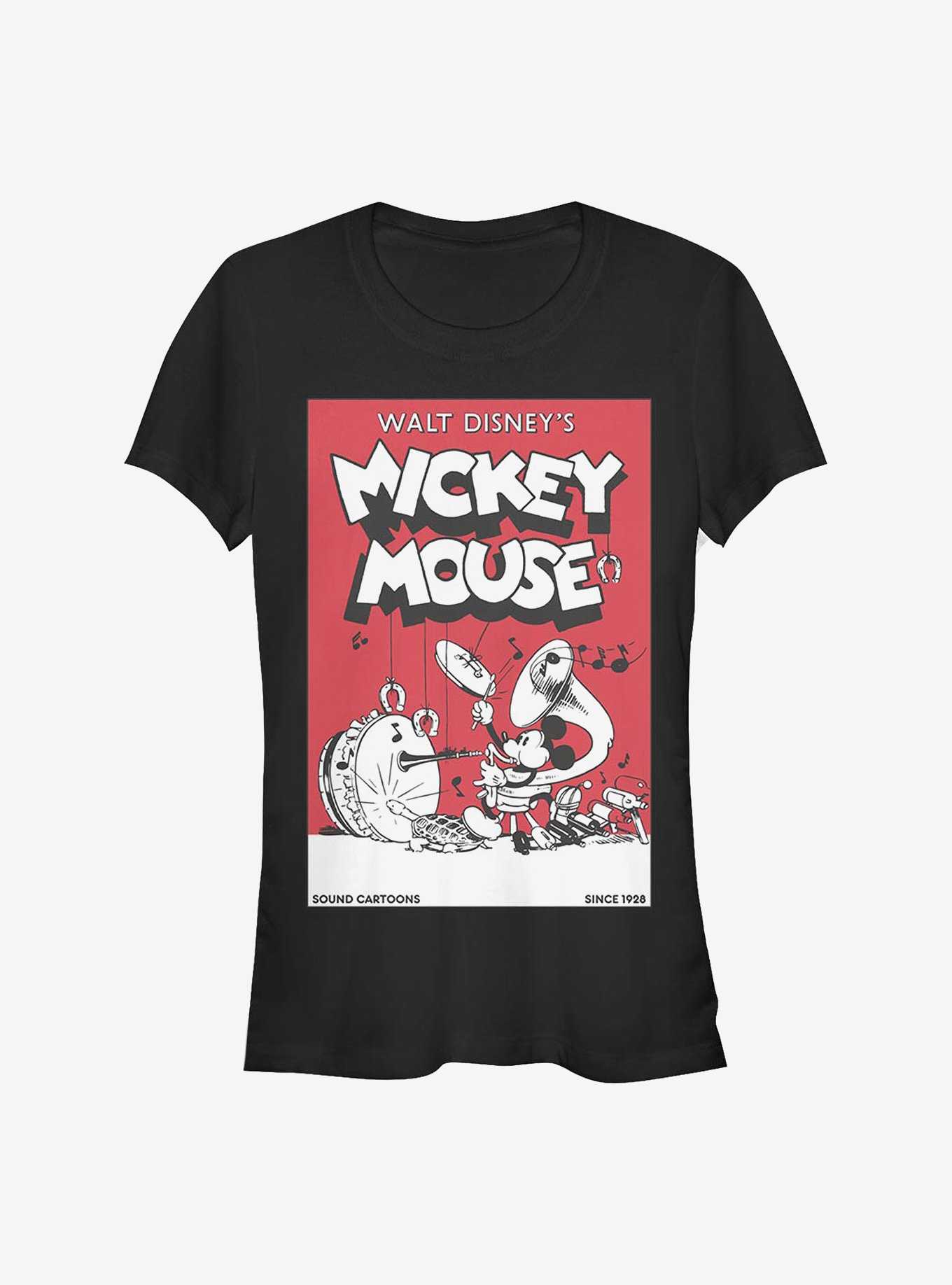 Disney Mickey Mouse Mickey Band Comic Girls T-Shirt, , hi-res