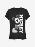 Disney Mickey Mouse Mickey Lean Girls T-Shirt, BLACK, hi-res