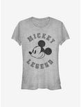 Disney Mickey Mouse Mickey Legend Girls T-Shirt, ATH HTR, hi-res