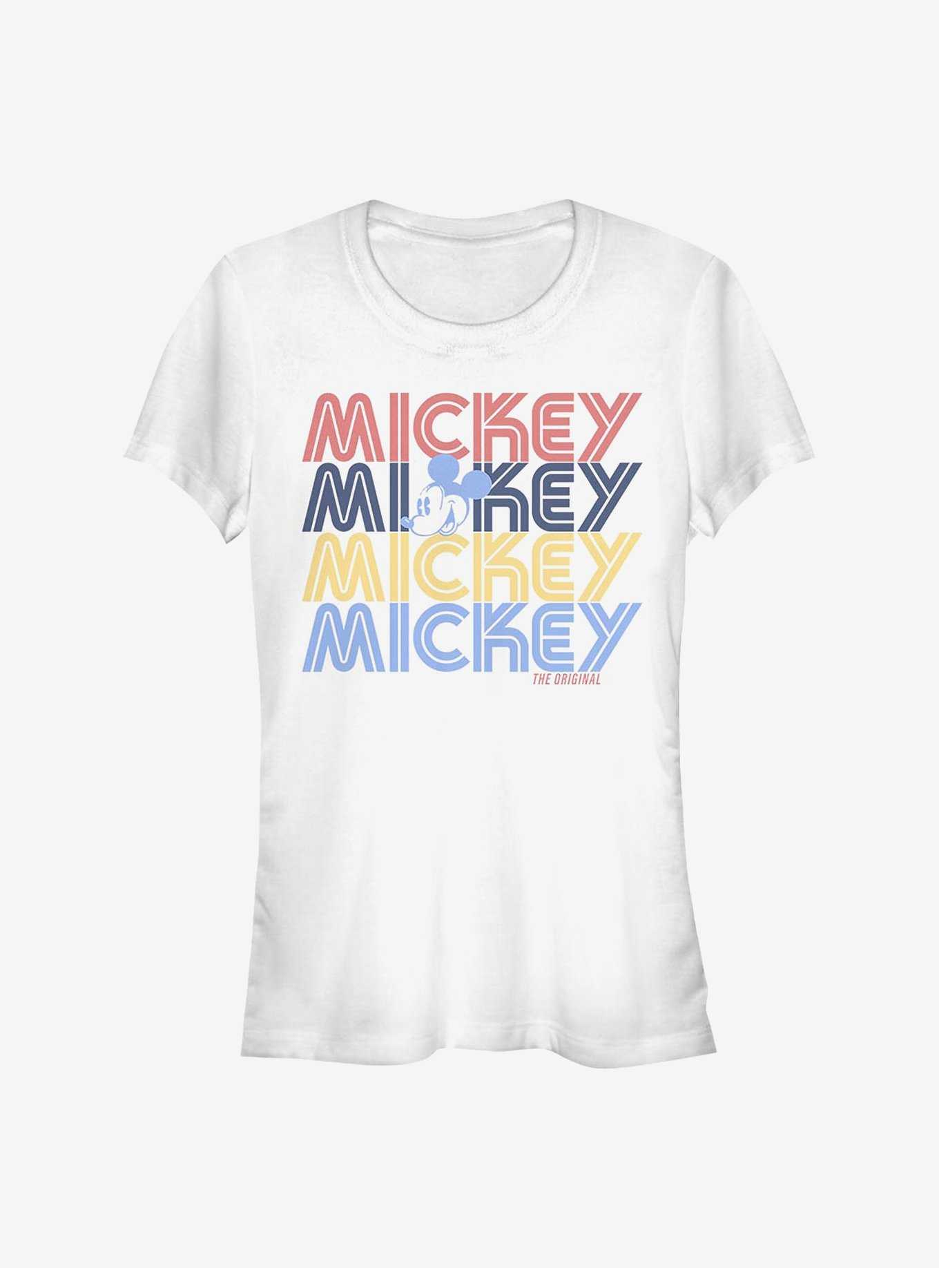 Disney Mickey Mouse Retro Stack Girls T-Shirt, , hi-res