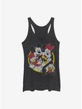 Disney Mickey Mouse Disney Mickey Mouse Group Girls Tank, BLK HTR, hi-res