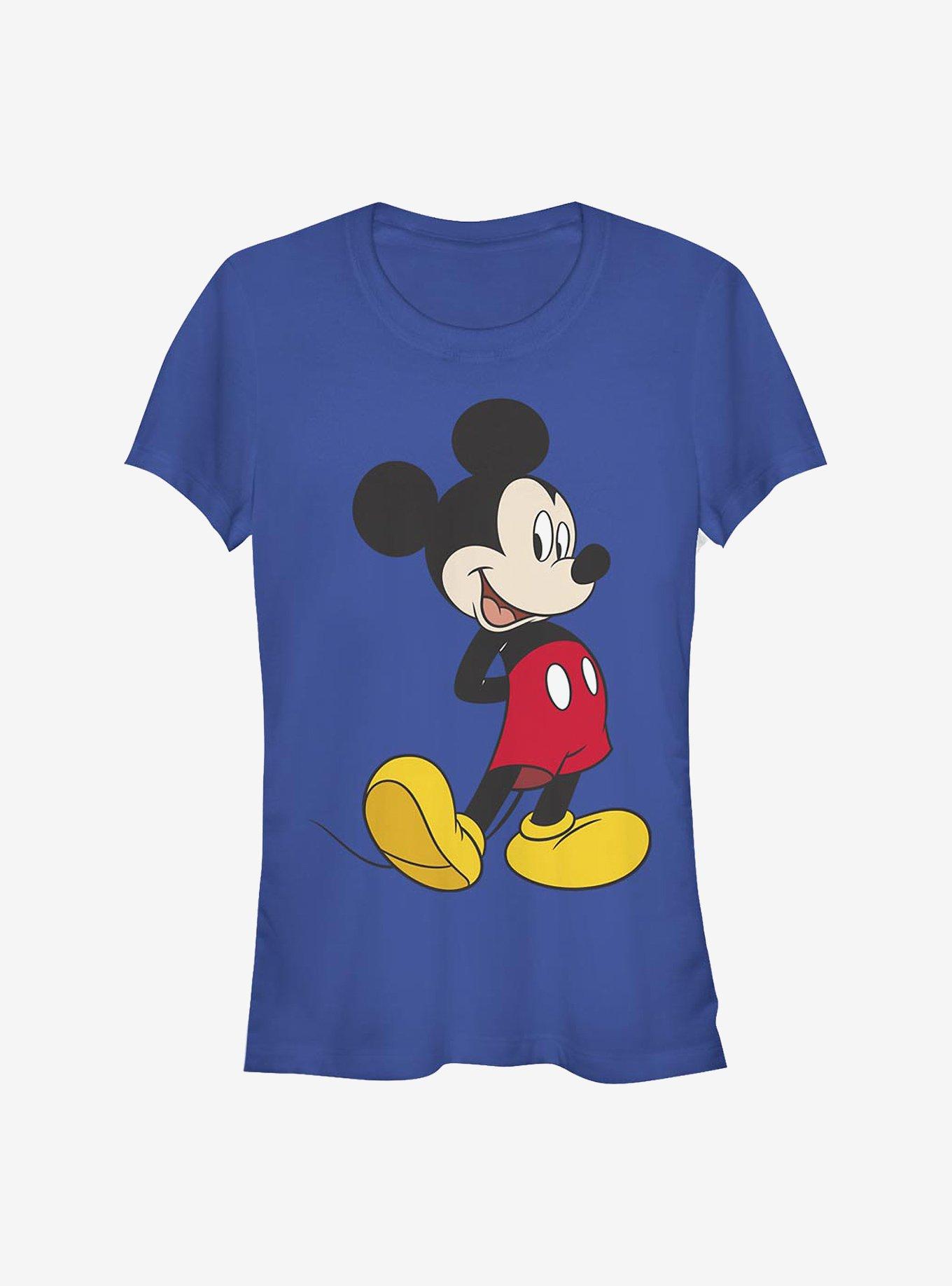 Disney Mickey Mouse Traditional Mickey Girls T-Shirt, ROYAL, hi-res