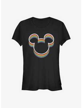 Disney Mickey Mouse Rainbow Ears Girls T-Shirt, , hi-res