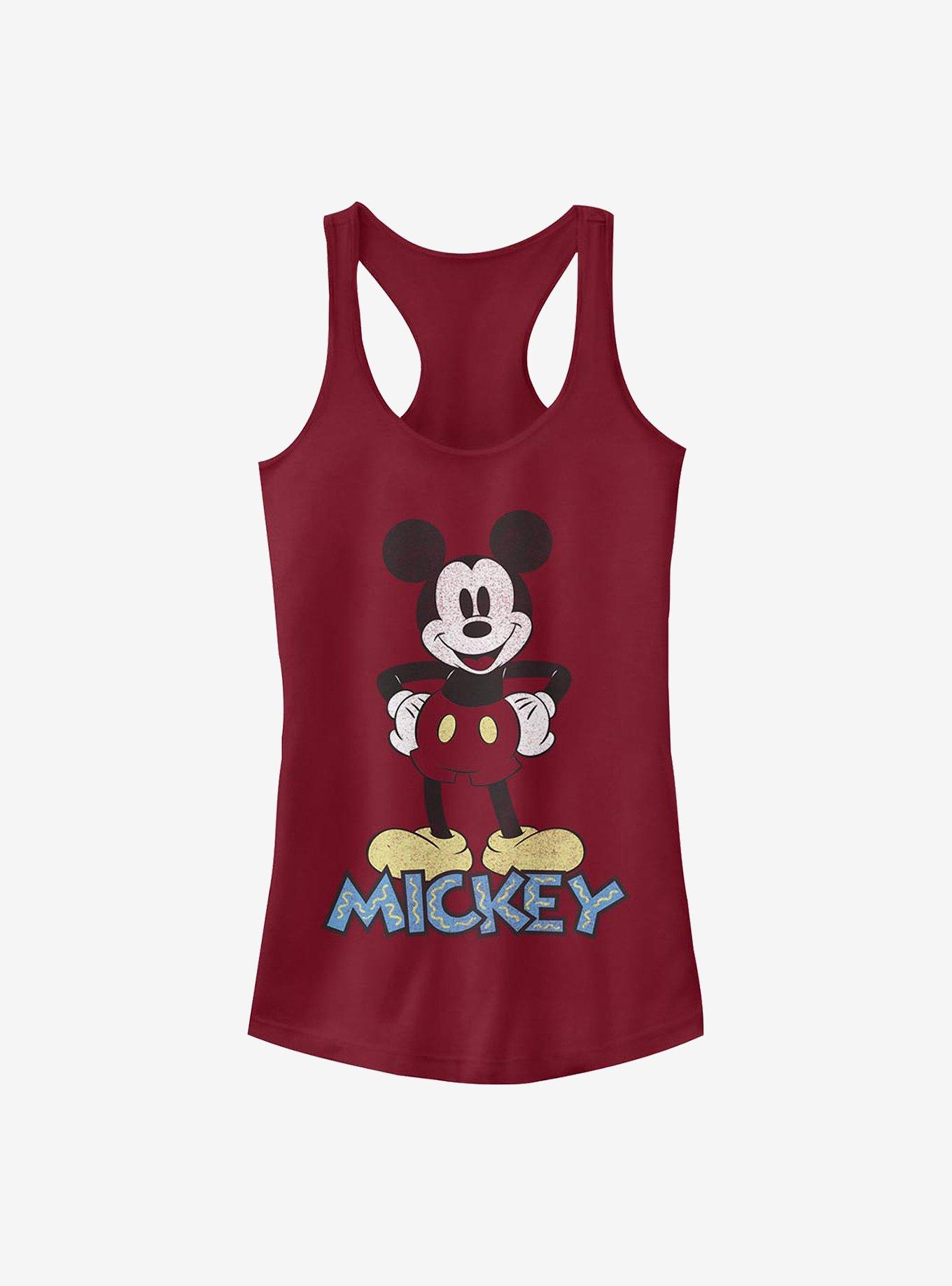 Disney Mickey Mouse 90's Mickey Girls Tank, SCARLET, hi-res