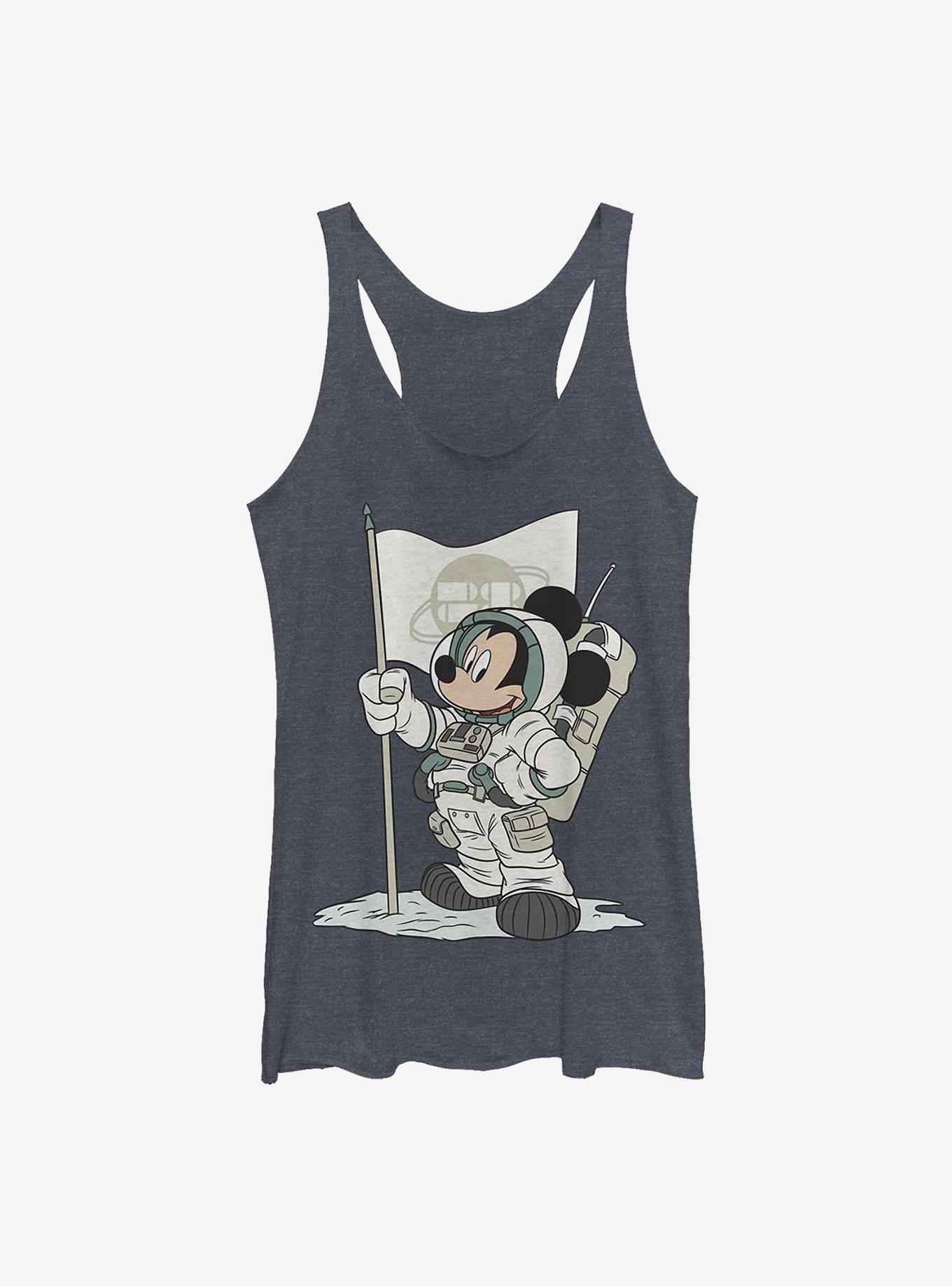 Disney Mickey Mouse Astro Mickey Girls Tank, NAVY HTR, hi-res