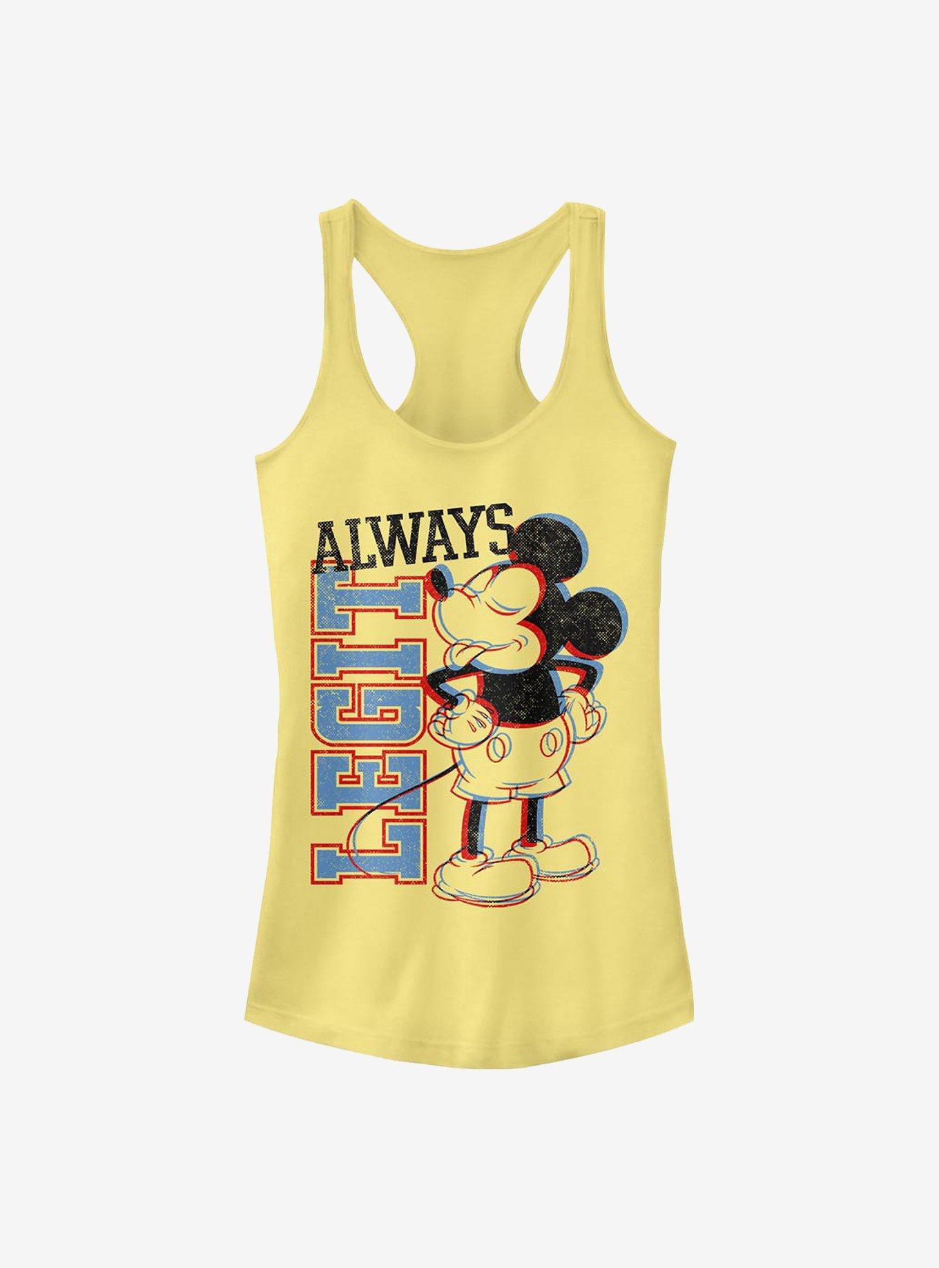 Disney Mickey Mouse Legit Mick Girls Tank, BANANA, hi-res