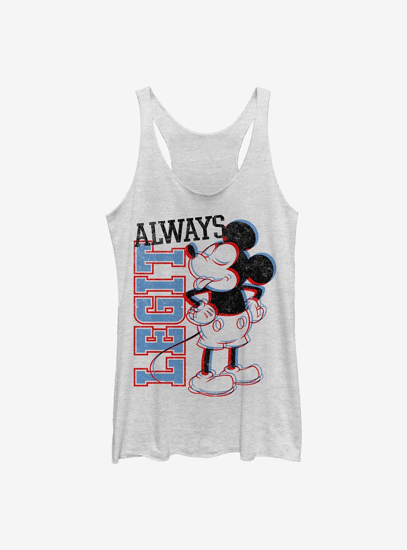 Disney Mickey Mouse Legit Mick Girls Tank, WHITE HTR, hi-res