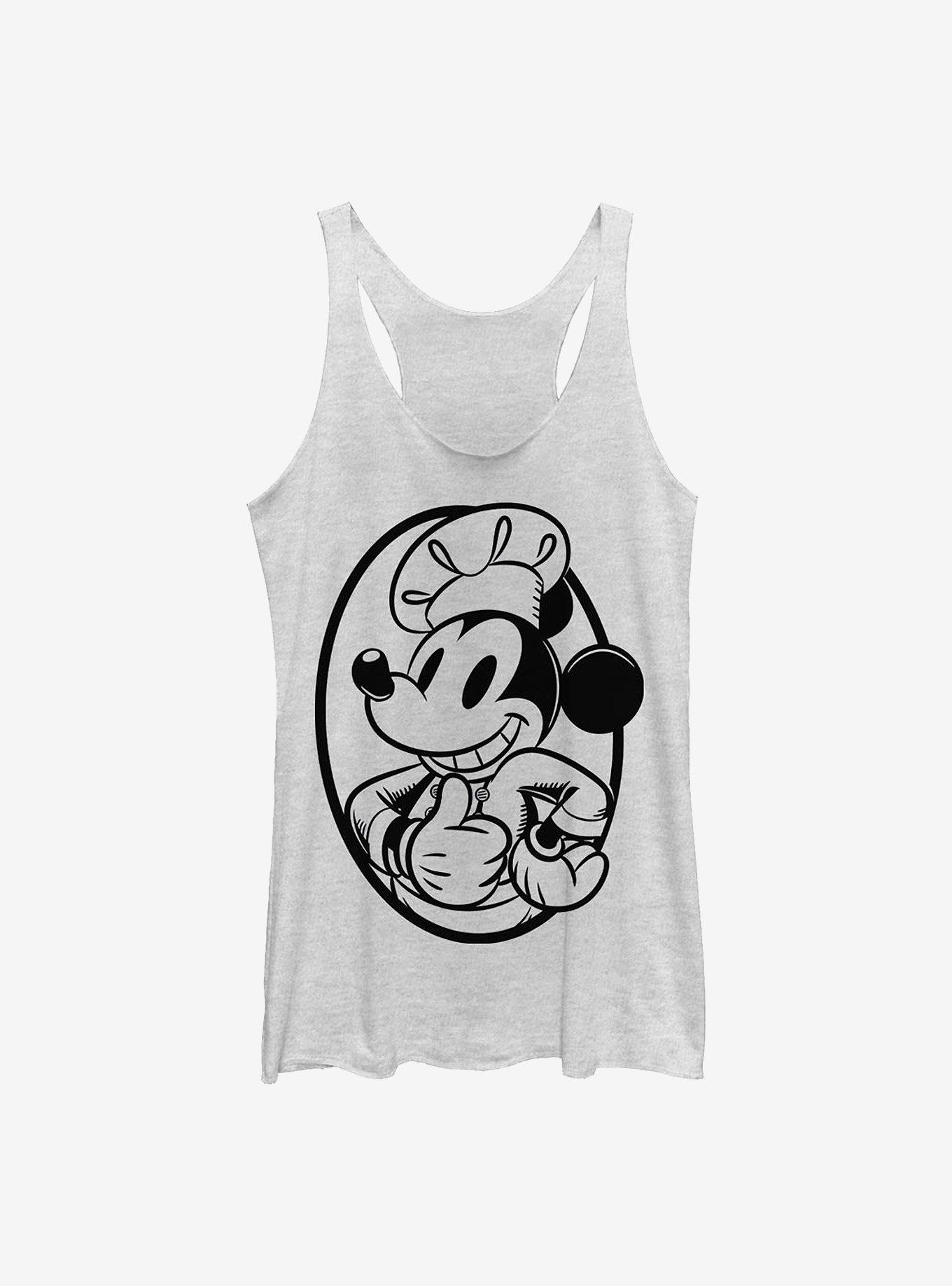 Disney Mickey Mouse Chef Mickey Circle Girls Tank, WHITE HTR, hi-res