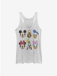 Disney Mickey Mouse & Friends Always Trending Stack Girls Tank Top, WHITE HTR, hi-res
