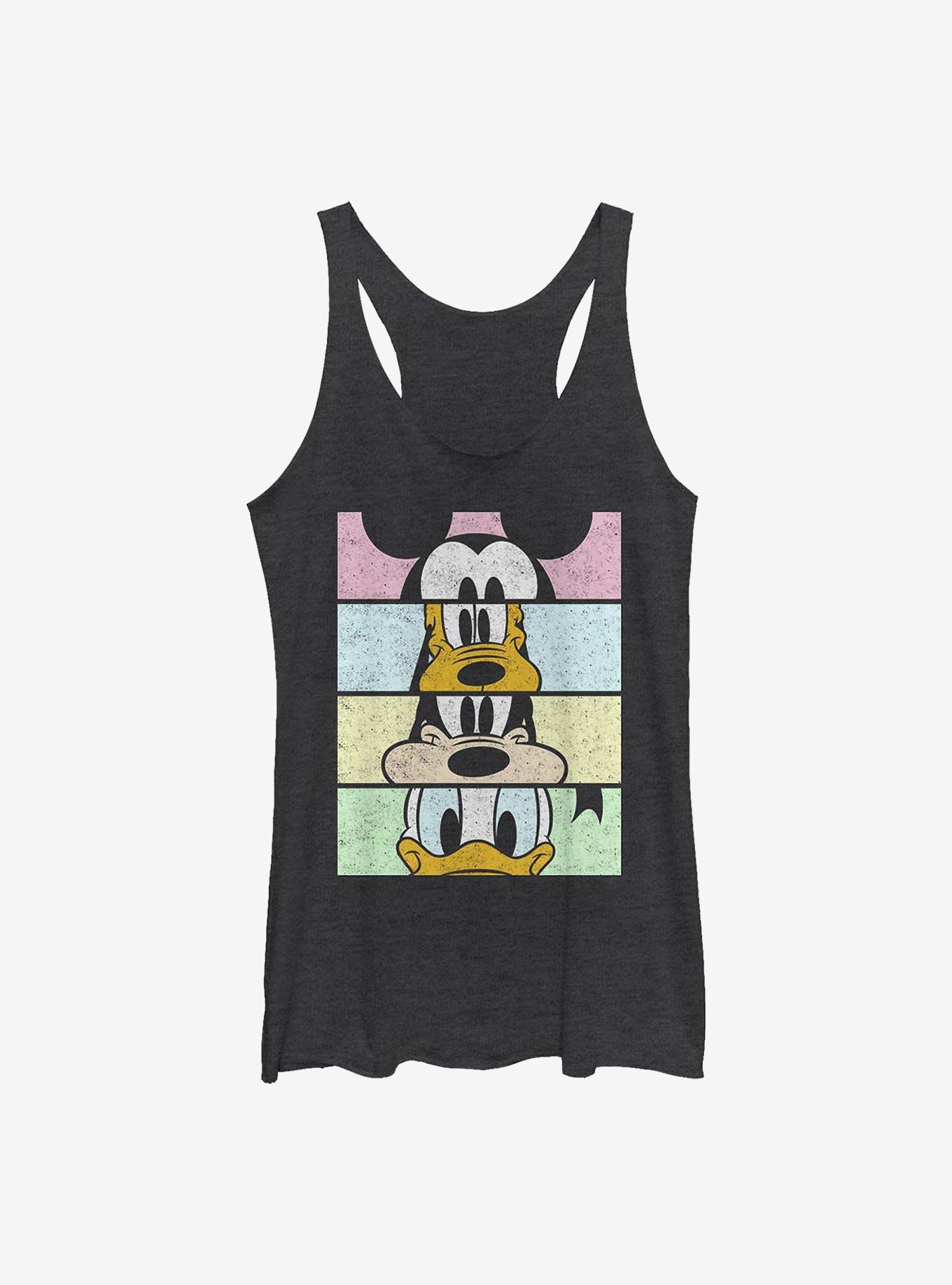 Disney Mickey Mouse Crew Faces Girls Tank Top