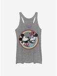 Disney Mickey Mouse Mickey Minnie Circle Girls Tank, GRAY HTR, hi-res